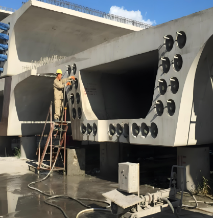 沙河口压浆料施工流程及注意事项